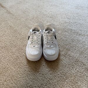 Nike Kids White and Black Sneakers